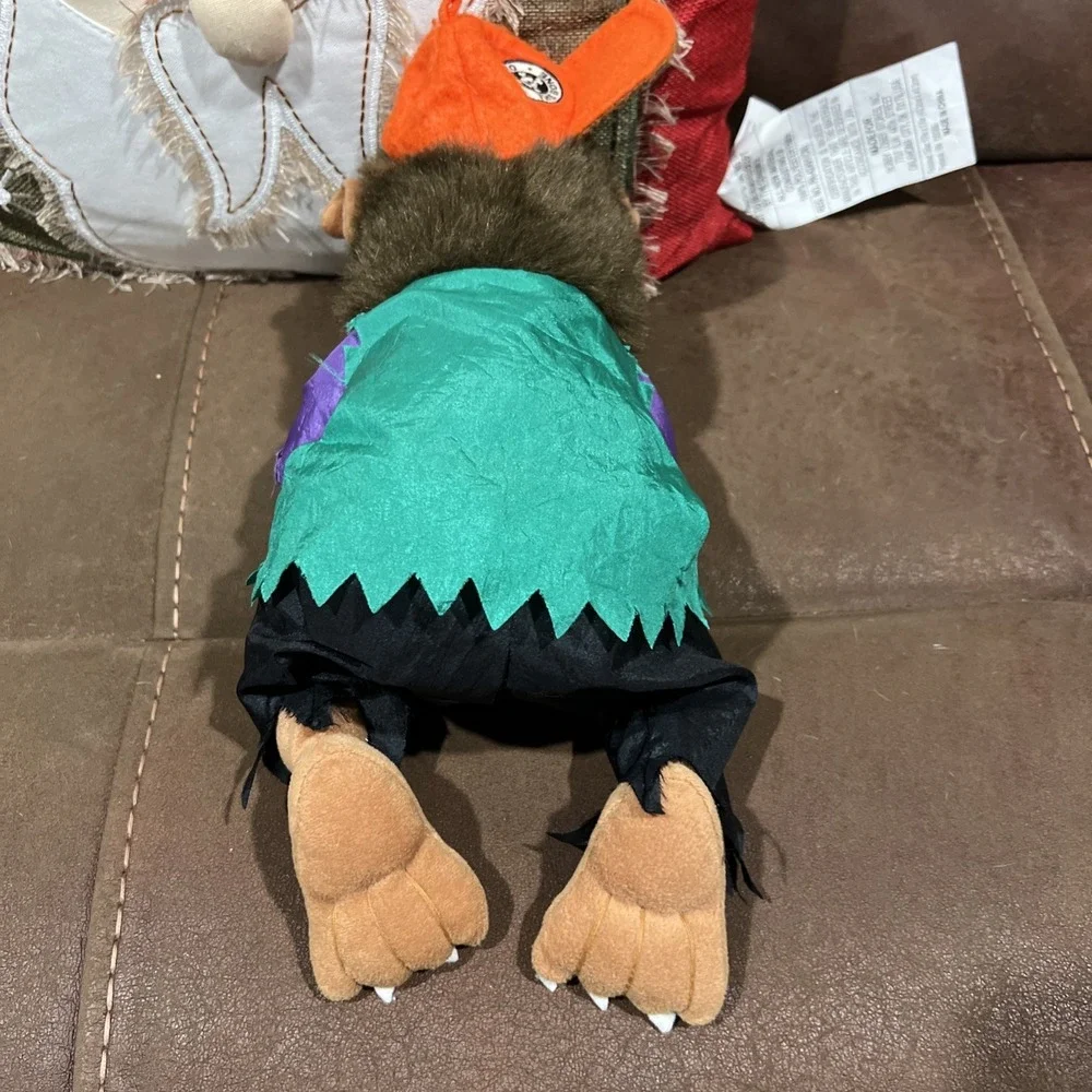 Halloween Werewolf Nylon Plush Monster Bash Bad To The Bone Gibson Greeting 1997